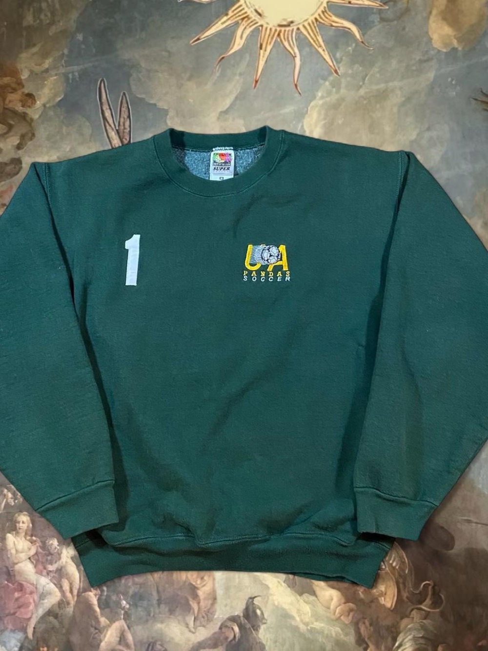 Fruit of the Loom UofA 'Panda Soccer' Crewneck Sweatshirt